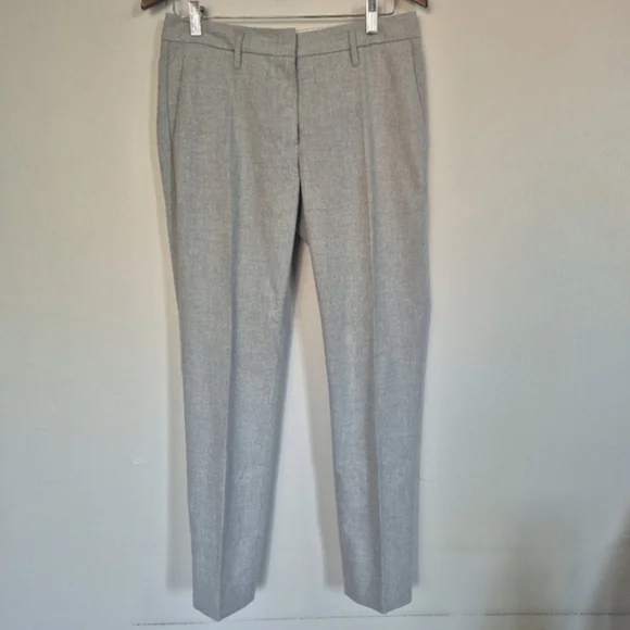 Babaton Light Gray Women's Trousers - Picture 4 of 8